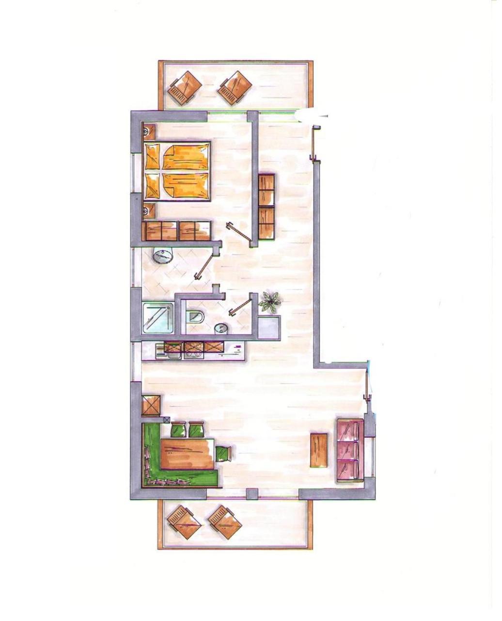 Oeko-Appartements Fallhaus Forstau  Værelse billede